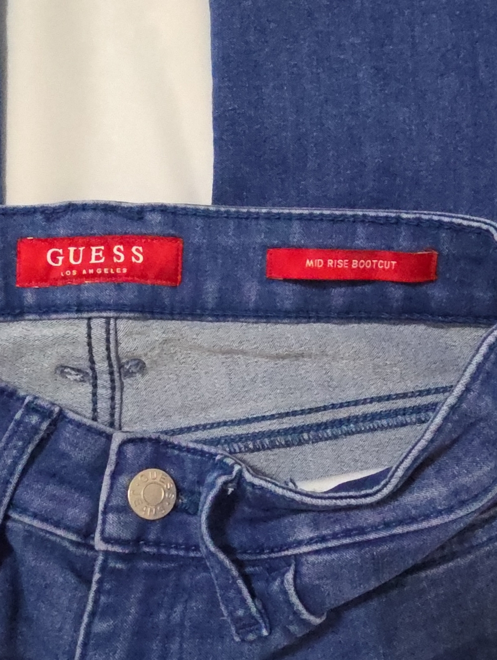 Guess Mid Rise Bootcut Jeans - Picture 7 of 8